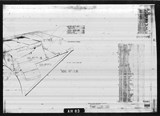 Manufacturer's drawing for North American Aviation B-25 Mitchell Bomber. Drawing number 98-42177