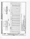 Manufacturer's drawing for Generic Parts - Aviation General Manuals. Drawing number AN663