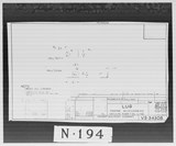 Manufacturer's drawing for Chance Vought F4U Corsair. Drawing number 34308