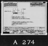 Manufacturer's drawing for Lockheed Corporation P-38 Lightning. Drawing number 194921