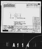 Manufacturer's drawing for Lockheed Corporation P-38 Lightning. Drawing number 194197