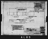 Manufacturer's drawing for North American Aviation B-25 Mitchell Bomber. Drawing number 98-62418