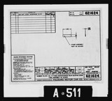 Manufacturer's drawing for Packard Packard Merlin V-1650. Drawing number 621624