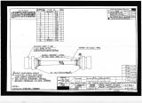 Manufacturer's drawing for Lockheed Corporation P-38 Lightning. Drawing number 190961