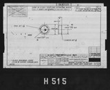 Manufacturer's drawing for North American Aviation B-25 Mitchell Bomber. Drawing number 98-62521