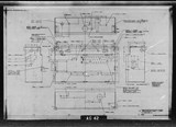Manufacturer's drawing for North American Aviation B-25 Mitchell Bomber. Drawing number 98-541012