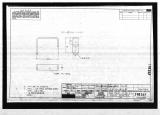 Manufacturer's drawing for Lockheed Corporation P-38 Lightning. Drawing number 198167