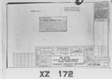 Manufacturer's drawing for Chance Vought F4U Corsair. Drawing number 39106