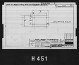 Manufacturer's drawing for North American Aviation B-25 Mitchell Bomber. Drawing number 98-61331