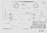 Manufacturer's drawing for Chance Vought Aircraft Inc. F4U Corsair. Drawing number 10466