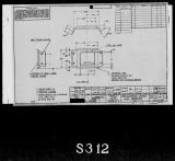 Manufacturer's drawing for Lockheed Corporation P-38 Lightning. Drawing number 202433