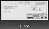 Manufacturer's drawing for Boeing Aircraft Corporation B-17 Flying Fortress. Drawing number 1-23563