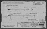 Manufacturer's drawing for North American Aviation B-25 Mitchell Bomber. Drawing number 98-616133