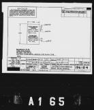 Manufacturer's drawing for Lockheed Corporation P-38 Lightning. Drawing number 196184