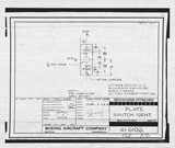 Manufacturer's drawing for Boeing Aircraft Corporation B-17 Flying Fortress. Drawing number 41-6106