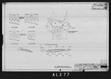 Manufacturer's drawing for North American Aviation B-25 Mitchell Bomber. Drawing number 108-533134