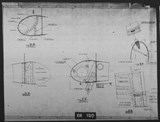 Manufacturer's drawing for Chance Vought F4U Corsair. Drawing number 10081