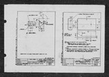 Manufacturer's drawing for North American Aviation B-25 Mitchell Bomber. Drawing number 1B1 1B2