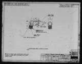 Manufacturer's drawing for North American Aviation B-25 Mitchell Bomber. Drawing number 98-47156_M
