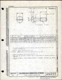 Manufacturer's drawing for Generic Parts - Aviation Standards. Drawing number an255