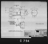 Manufacturer's drawing for Douglas Aircraft Company C-47 Skytrain. Drawing number 4113692