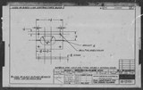 Manufacturer's drawing for North American Aviation B-25 Mitchell Bomber. Drawing number 98-53401