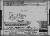 Manufacturer's drawing for North American Aviation B-25 Mitchell Bomber. Drawing number 62-73512