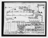 Manufacturer's drawing for Beechcraft AT-10 Wichita - Private. Drawing number 104299