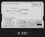 Manufacturer's drawing for North American Aviation B-25 Mitchell Bomber. Drawing number 98-588219