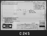 Manufacturer's drawing for North American Aviation P-51 Mustang. Drawing number 106-61033