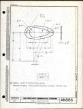 Manufacturer's drawing for Generic Parts - Aviation Standards. Drawing number an886