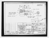 Manufacturer's drawing for Beechcraft AT-10 Wichita - Private. Drawing number 104753