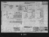 Manufacturer's drawing for North American Aviation B-25 Mitchell Bomber. Drawing number 98-62438