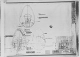 Manufacturer's drawing for Chance Vought F4U Corsair. Drawing number 40650