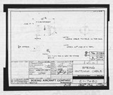 Manufacturer's drawing for Boeing Aircraft Corporation B-17 Flying Fortress. Drawing number 21-7480