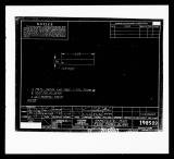 Manufacturer's drawing for Lockheed Corporation P-38 Lightning. Drawing number 198502