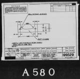 Manufacturer's drawing for Lockheed Corporation P-38 Lightning. Drawing number 199529