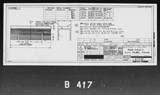 Manufacturer's drawing for Boeing Aircraft Corporation B-17 Flying Fortress. Drawing number 1-21031