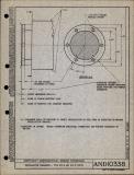 Manufacturer's drawing for Generic Parts - Aviation Standards. Drawing number and10338