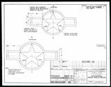 Manufacturer's drawing for Republic Aircraft P-47 Thunderbolt. Drawing number 93X84041