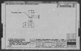 Manufacturer's drawing for North American Aviation B-25 Mitchell Bomber. Drawing number 98-53624