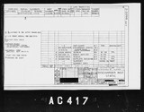 Manufacturer's drawing for Boeing Aircraft Corporation B-17 Flying Fortress. Drawing number 2-2098