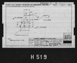 Manufacturer's drawing for North American Aviation B-25 Mitchell Bomber. Drawing number 98-62534