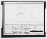 Manufacturer's drawing for Boeing Aircraft Corporation B-17 Flying Fortress. Drawing number 21-9877