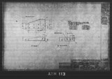 Manufacturer's drawing for Chance Vought F4U Corsair. Drawing number 33836