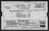Manufacturer's drawing for North American Aviation B-25 Mitchell Bomber. Drawing number 98-53047