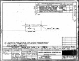 Manufacturer's drawing for North American Aviation P-51 Mustang. Drawing number 19-51017