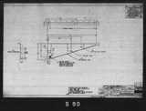 Manufacturer's drawing for North American Aviation B-25 Mitchell Bomber. Drawing number 98-522157
