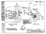 Manufacturer's drawing for Vickers Spitfire. Drawing number 35133