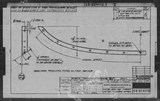 Manufacturer's drawing for North American Aviation B-25 Mitchell Bomber. Drawing number 98-624110